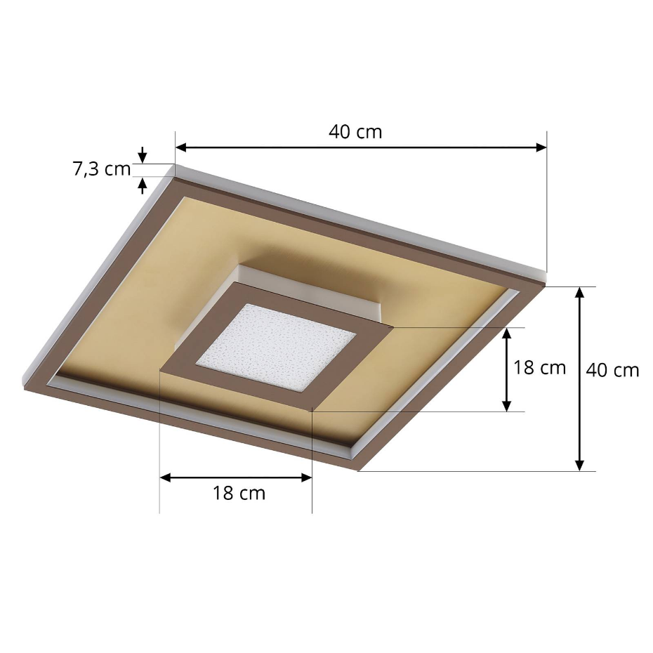 Plafonnier en aluminium moderneLED, Pekela