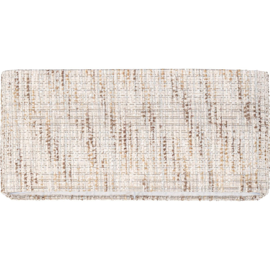 Abat-jour rectangulaire en polyester