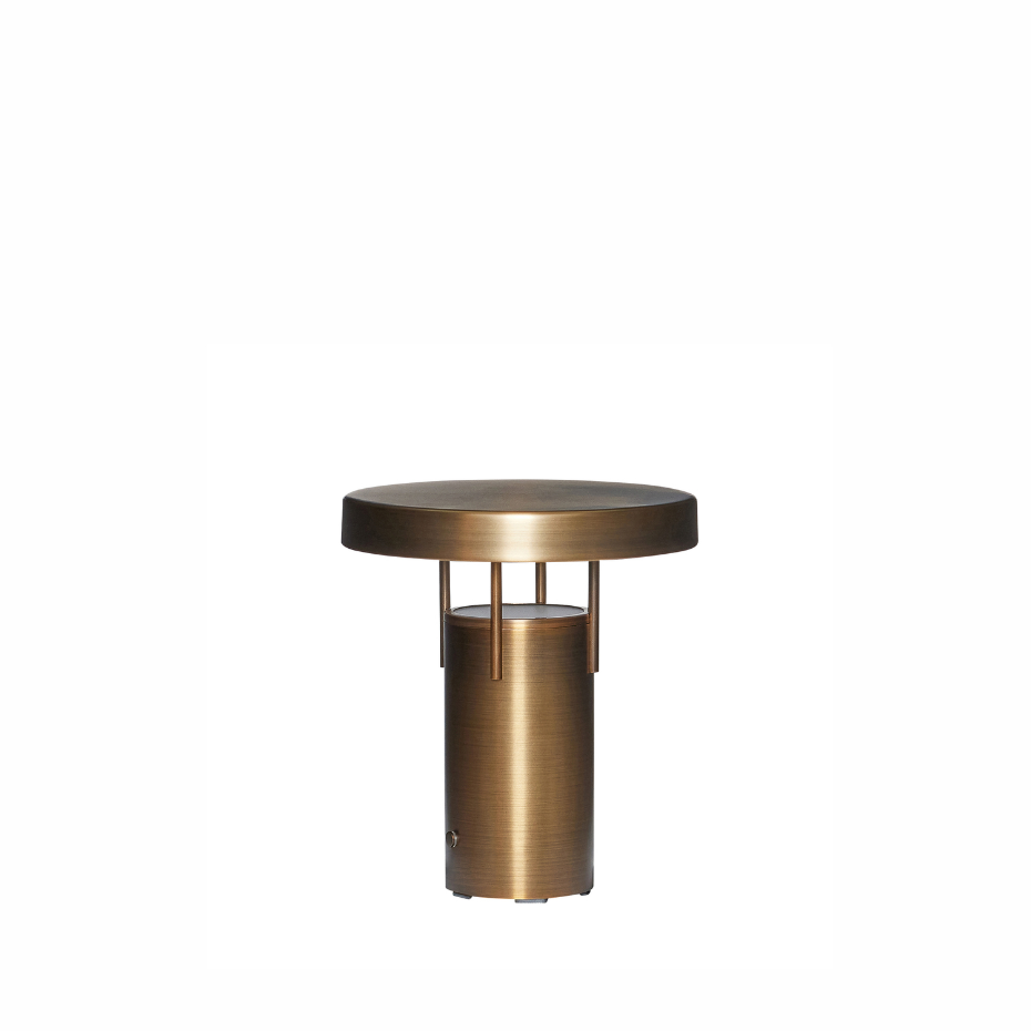 Lampe portable en acrylique et fer BRINGME
