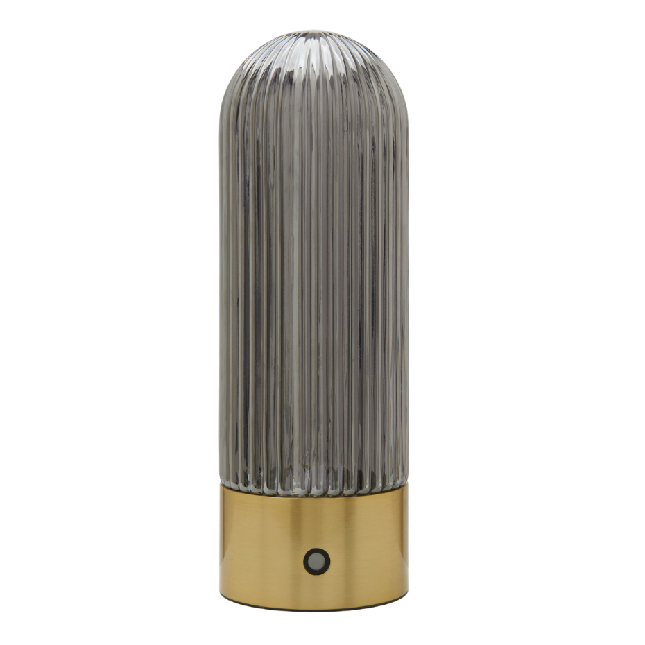Lampe à poser Touareg fumée H.50cm