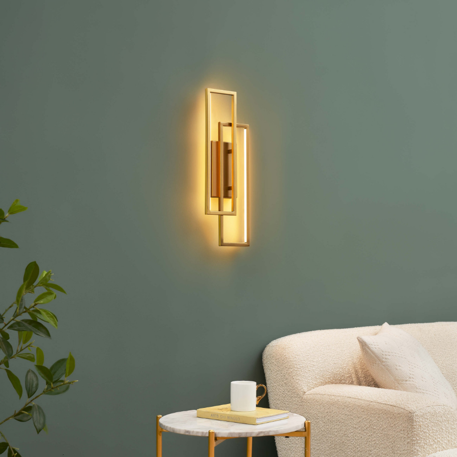 Applique ou plafonnier LED doré - TORELLO