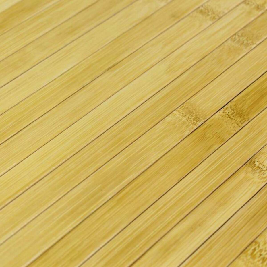 Tapis en bambou larges lattes ganse SOLO BAMBOO