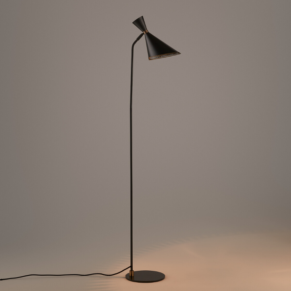 Lampadaire orientable en métal fer, Farria