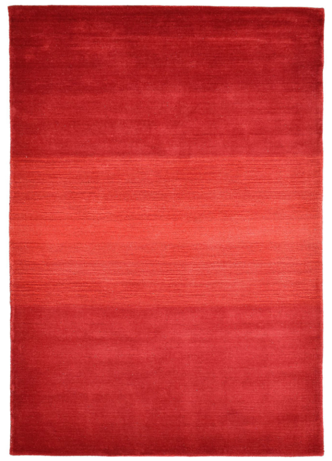 Tapis tissé main en couleurs vives et dégradé - Wool comfort