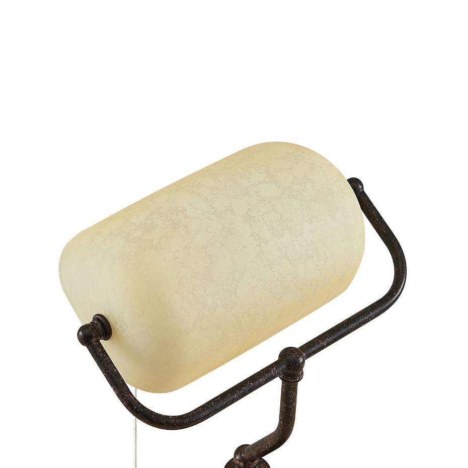 Lampe à poser en métal antique, Profina