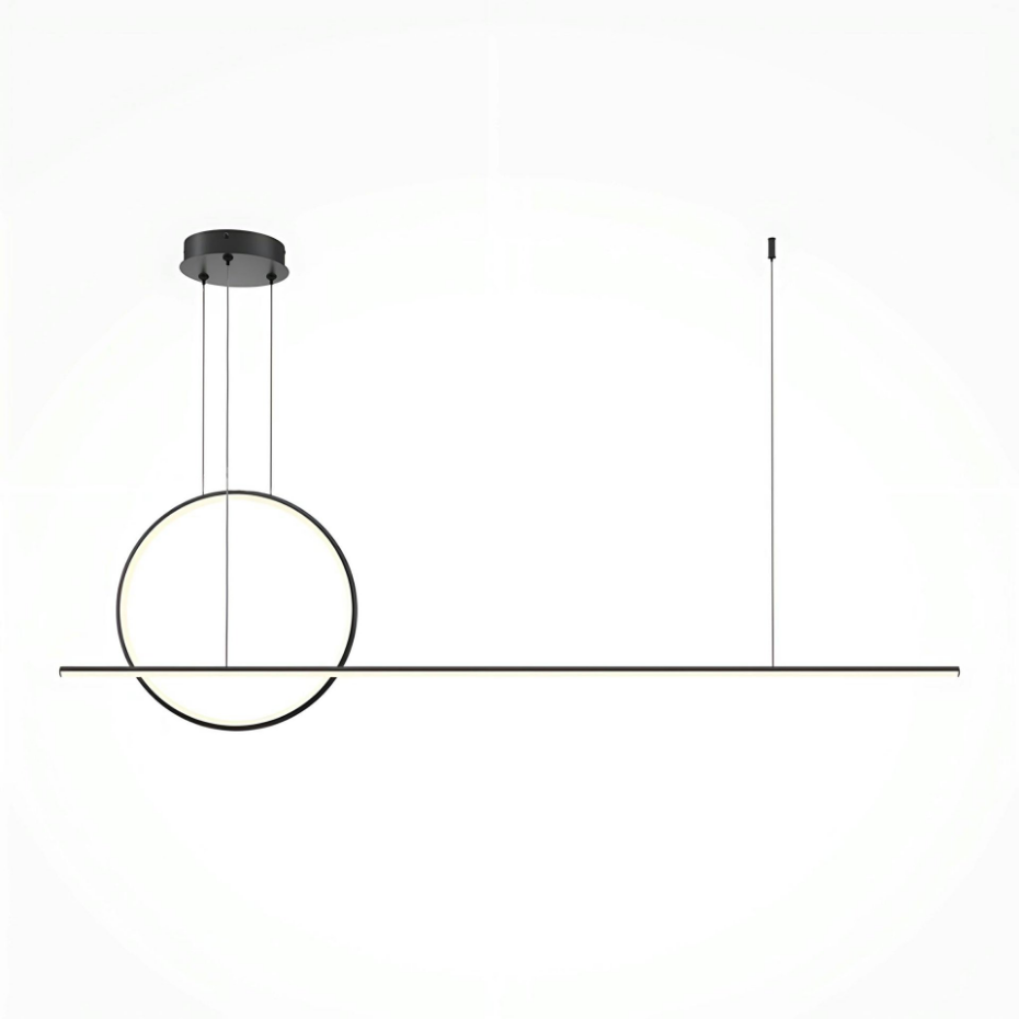 Suspension design à LED pour salon SALEM