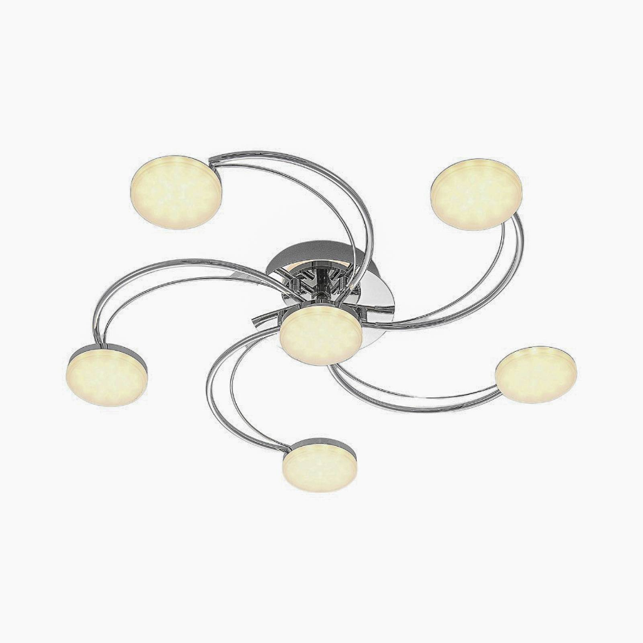 Plafonnier en métal moderneLED, Rouven