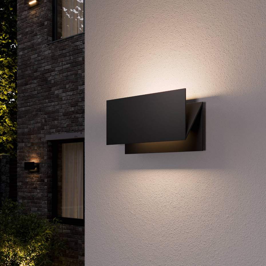 Applique extérieure en aluminium moderneLED