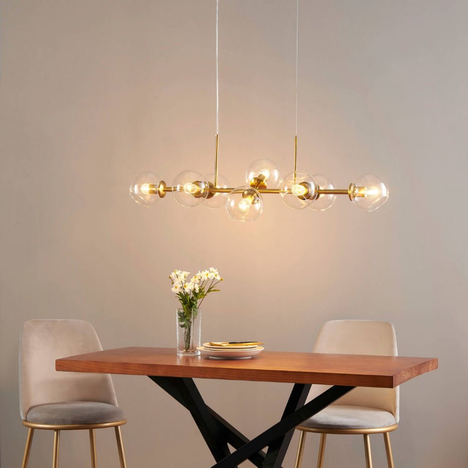 Majestueuse suspension en verre - CARLOTTA