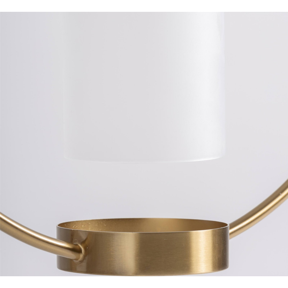 Lustre art déco en cristal suspendu