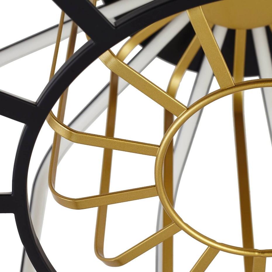 Plafonnier en métal moderneLED, Birger