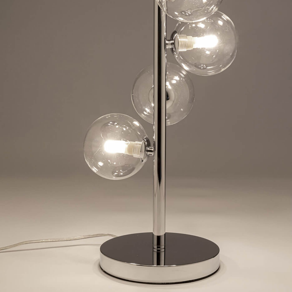 Lampe en verre et acier, SCALA BALLS