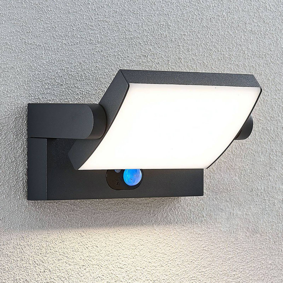 Lampe solaire extérieure en aluminiumLED