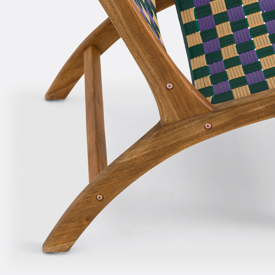 Fauteuil bas de jardin, Bianca