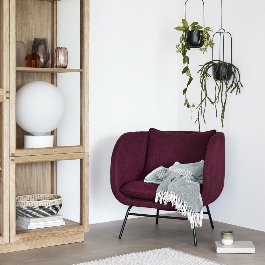 Lampe sur pied en verre et marbre SPHERE