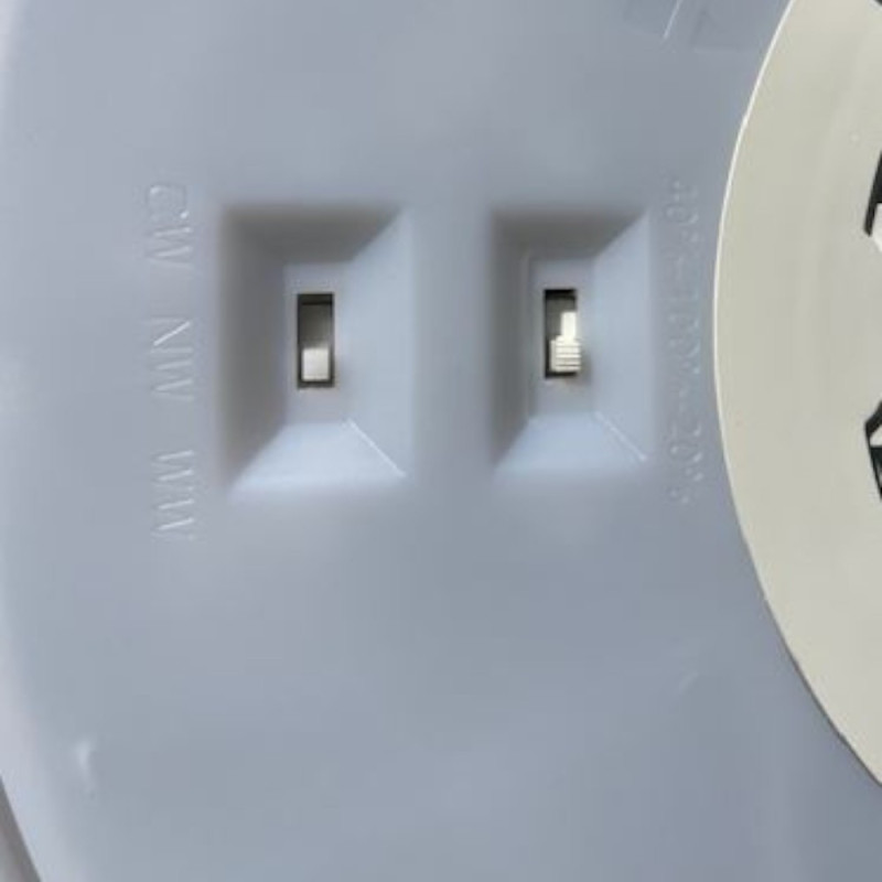 Plafonnier led 40W imitation bois clair Osona