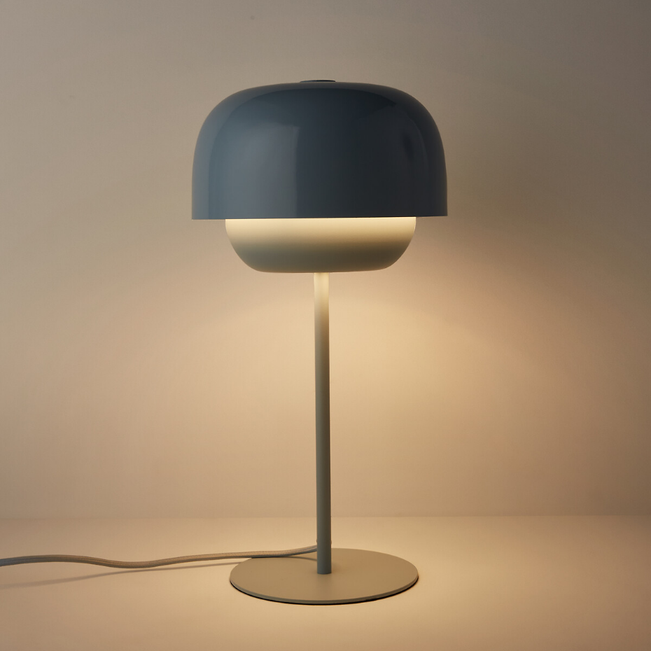 Lampe en métal fer coloré, Kinoko