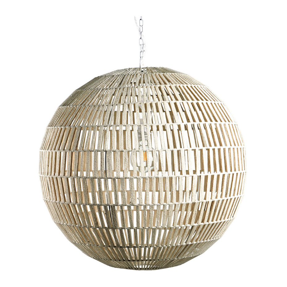 Suspension SPHERE en jute - Petit modèle