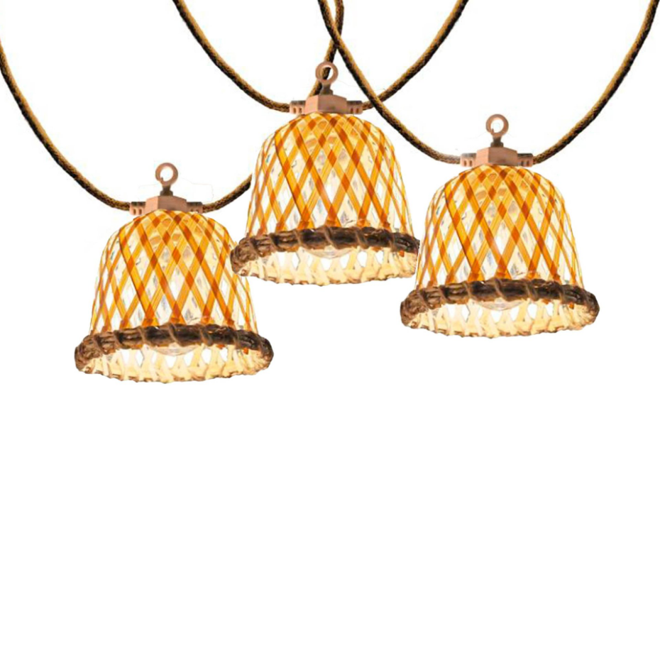 Guirlande solaire MALY HYBRID 10 ampoules 8M