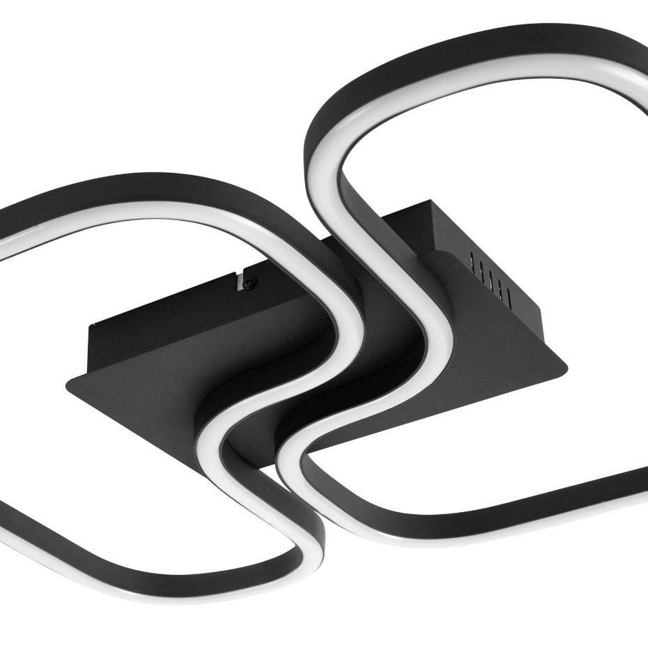 Plafonnier en aluminium moderneLED, Amiya