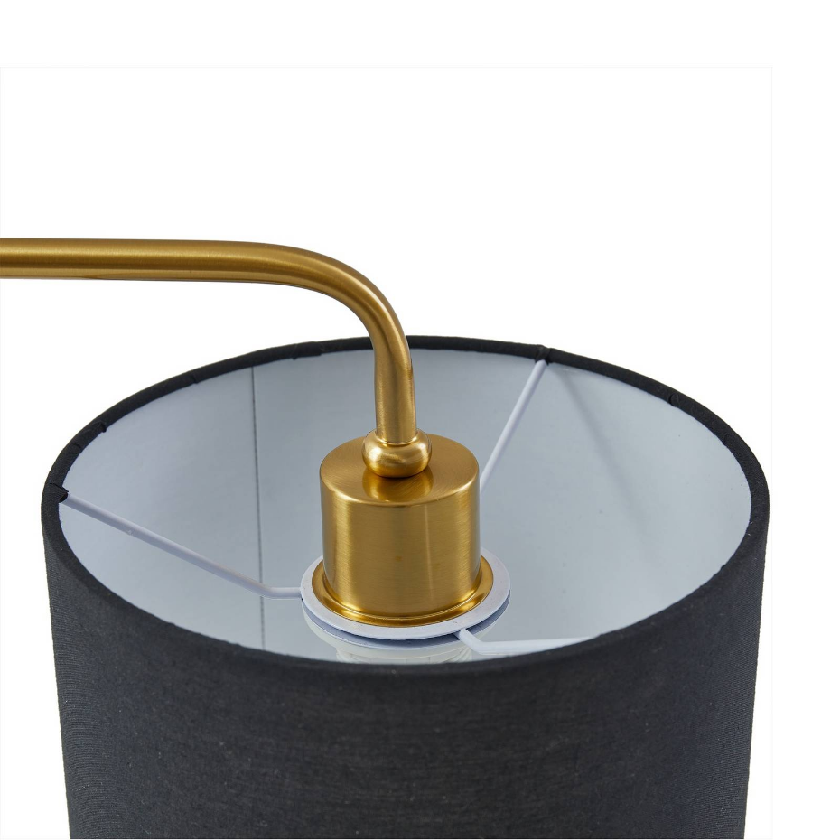 Lampe à poser en textile scandinave, Hillary
