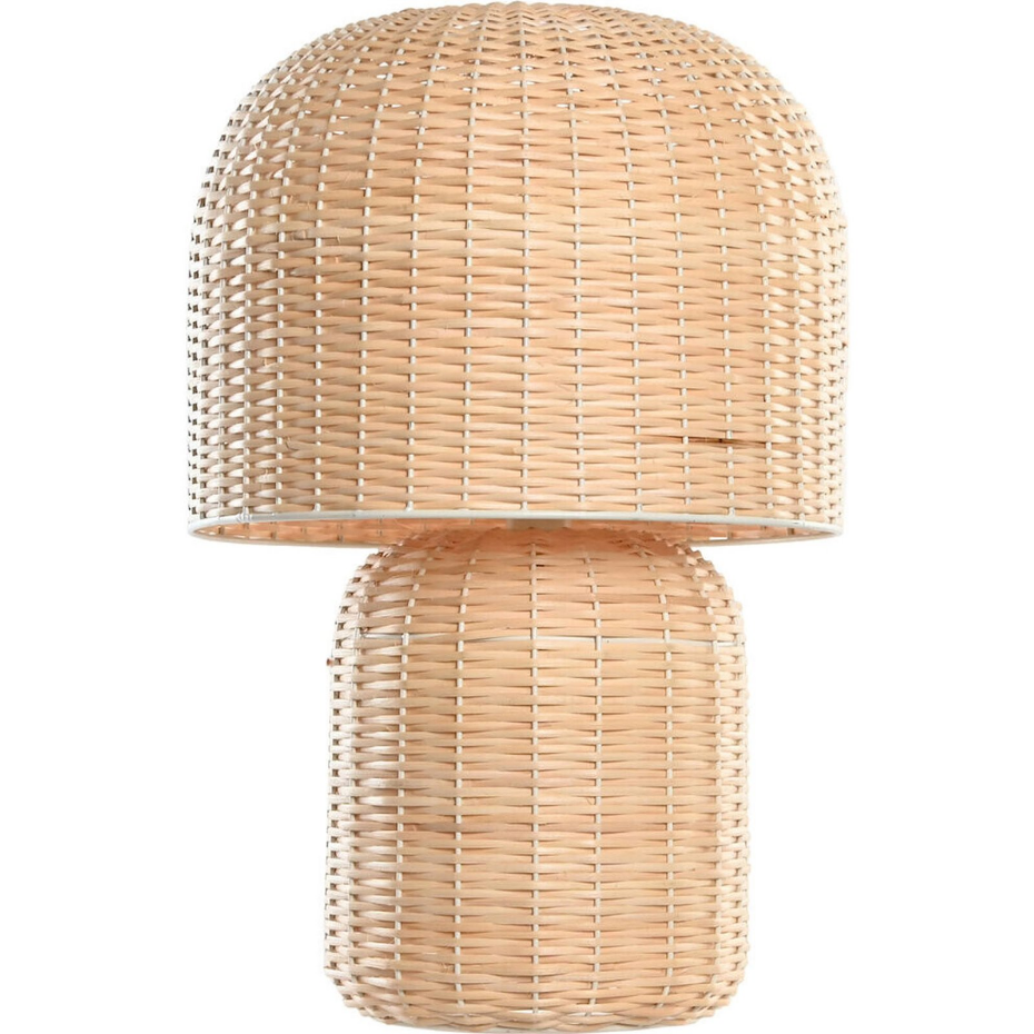 Lampe de table en rotin rond Tropical
