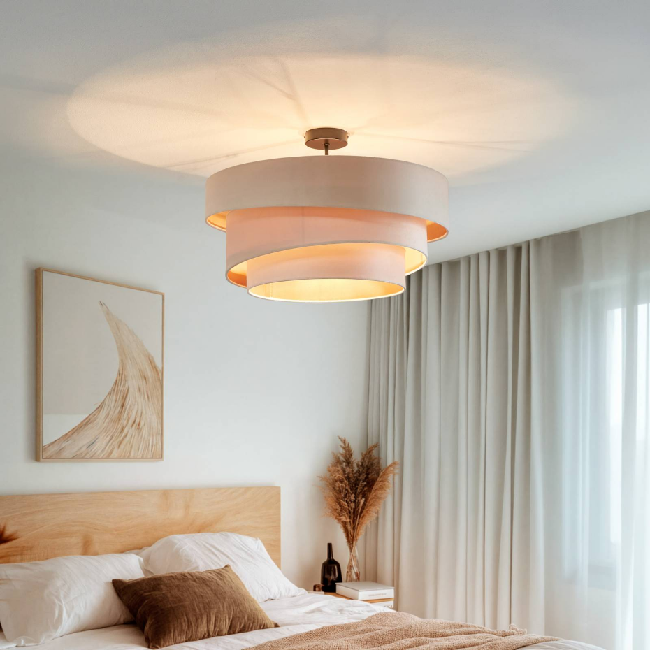 Plafonnier en textile moderne, Jusari