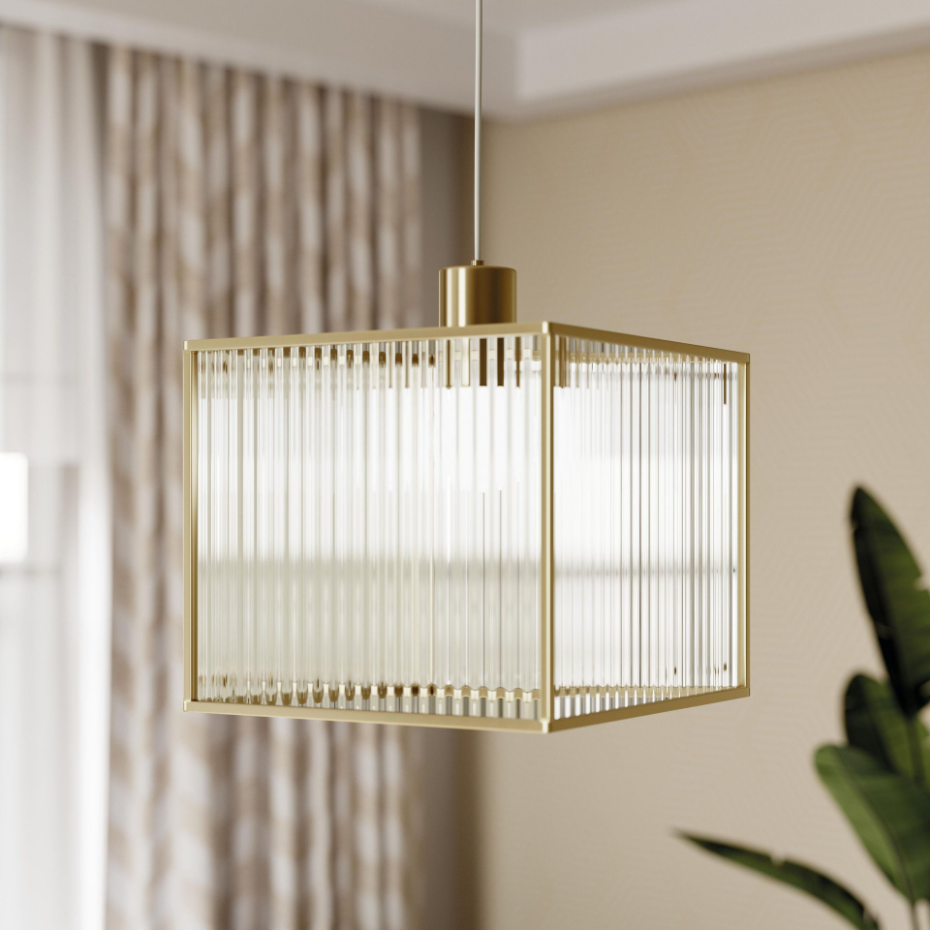 Lampe suspendue en verre, GLADYS