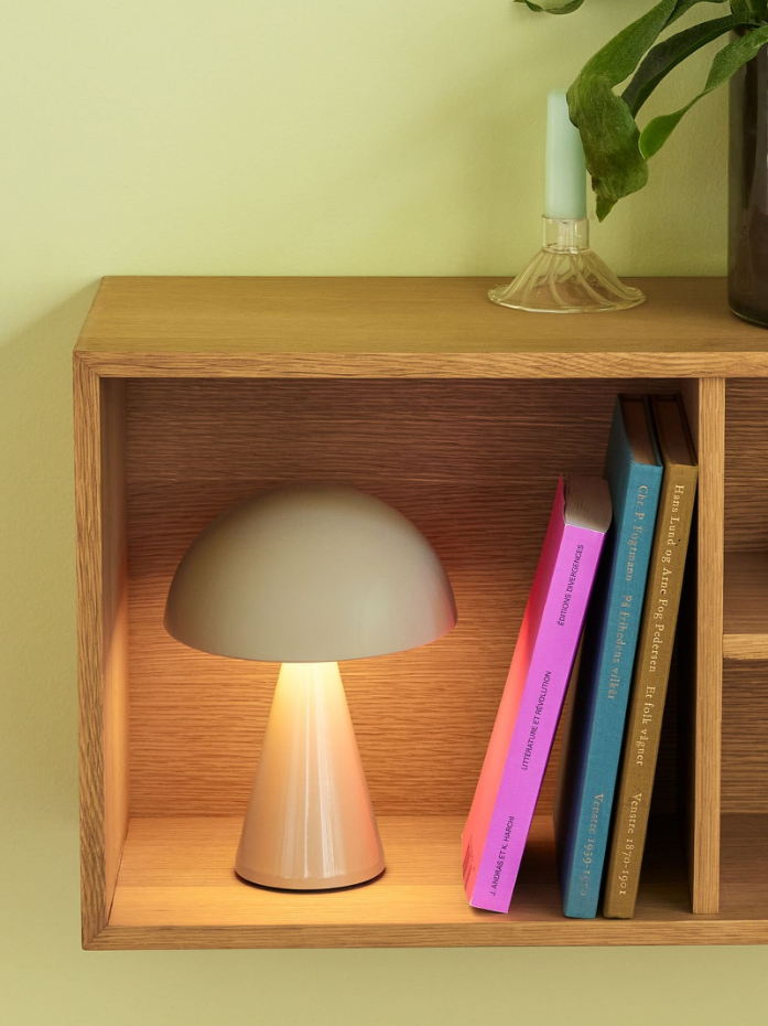 Lampe portable en fer et polycarbonate MUSH