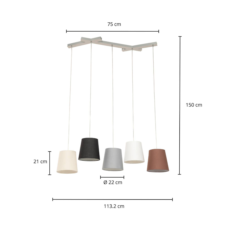 Suspension en textile jeunes, Thamila
