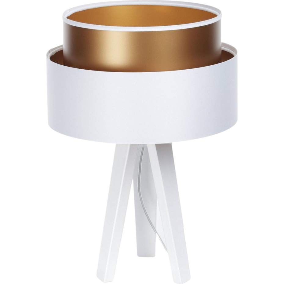 Lampe à poser ronde en PVC Duo ellegant