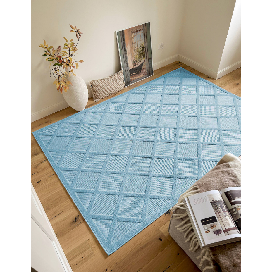 Tapis rectangulaire en polypropylène SANTORINI