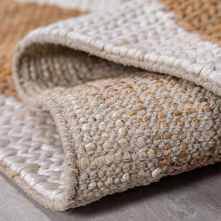 Tapis en jute de couloir  EFFIE