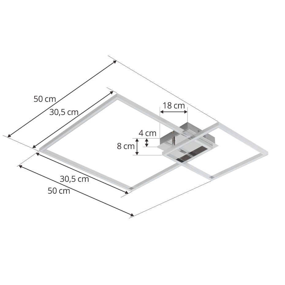 Plafonnier moderneLED, Panja