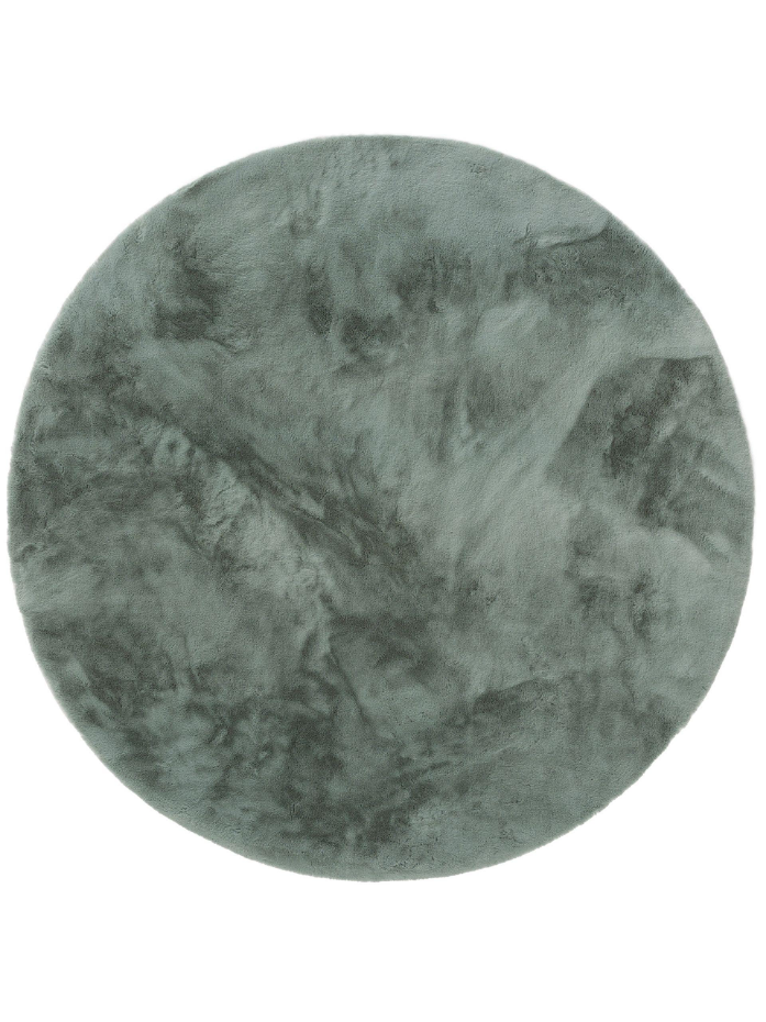 Tapis rond imitation fourrure DAVE