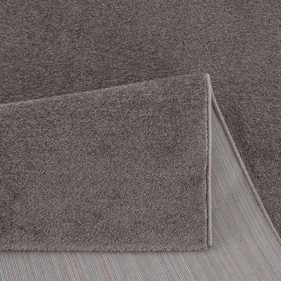 Tapis salon et chambre tissé motif uni NOSSA