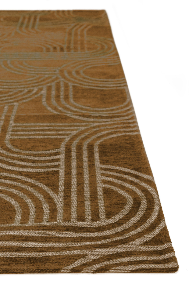 Tapis salon et chambre moderne tissé plat FEVER