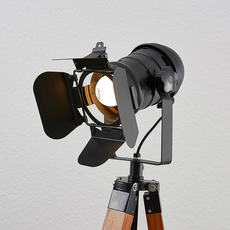 Lampadaire en bois industriel, Hilma