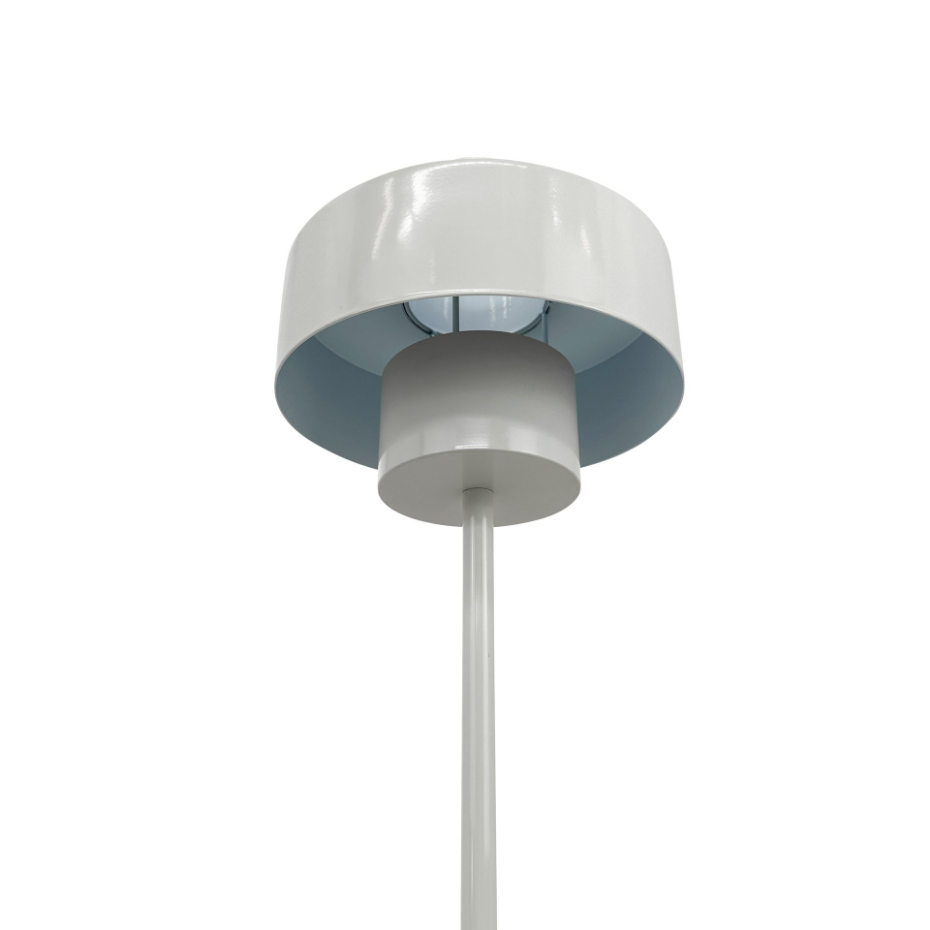 Lampe à poser en métal blanc STOKE