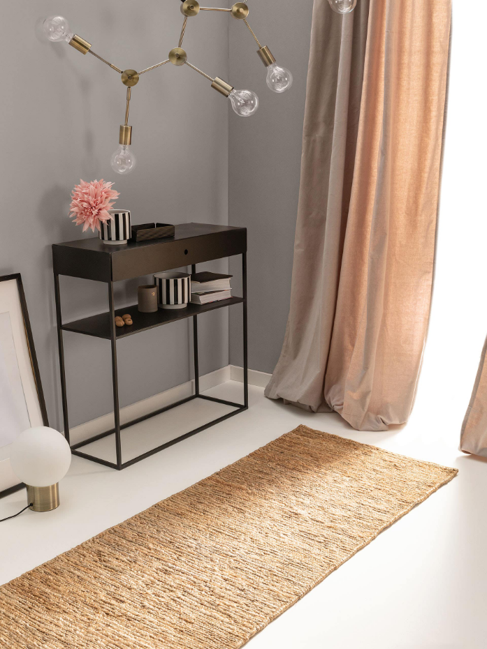 Tapis de jute noué main COSMO