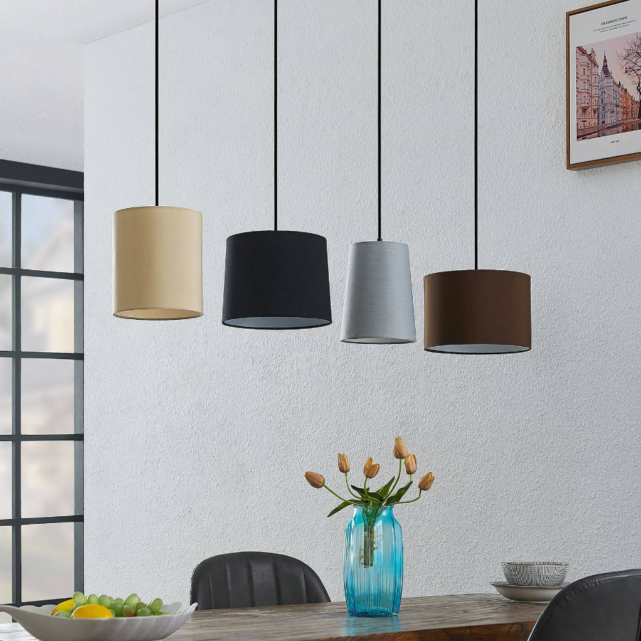 Suspension en textile moderne, Amilia