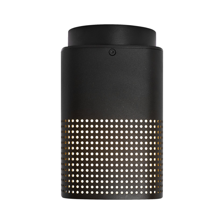 Plafonnier Sidara  Aluminium Seaside noir ,  H. 19 - IP54 - E27 /  Nordlux Extérieur