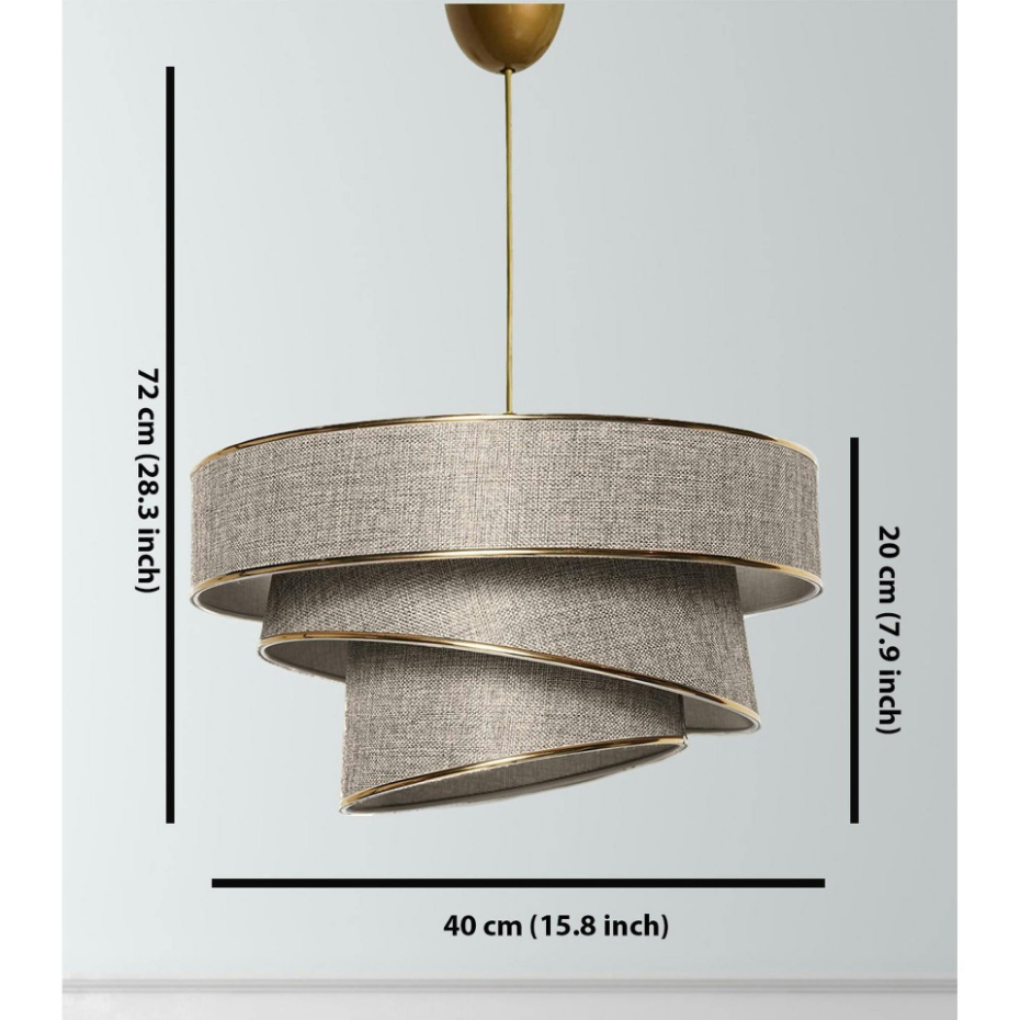 Suspension design - abat-jour triple ZURICH