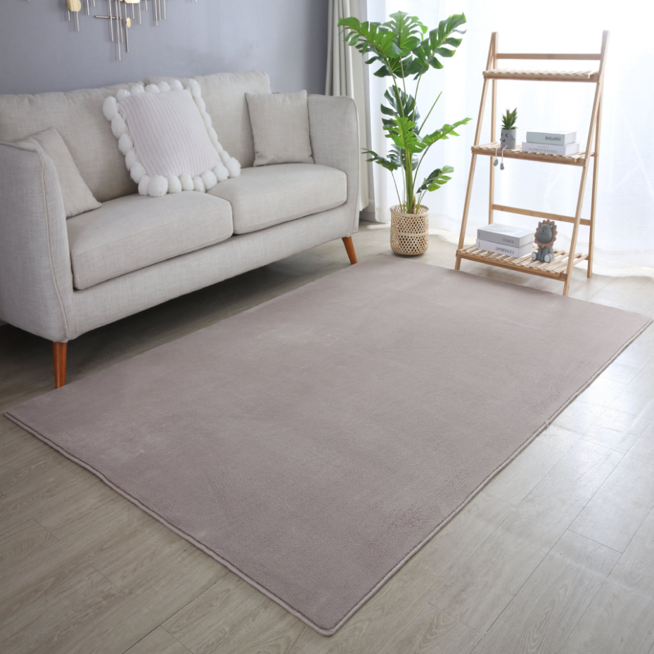 Tapis de salon uni MOSCOU