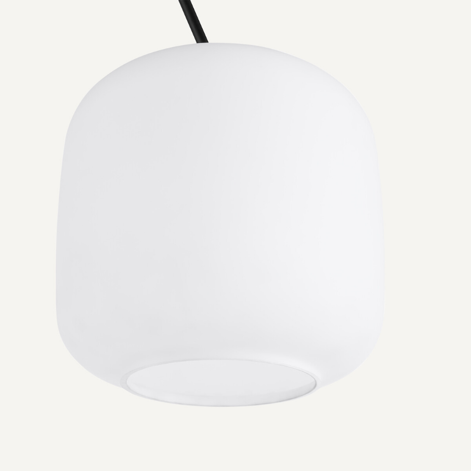 Lampadaire arc, opaline et marbre, Elita
