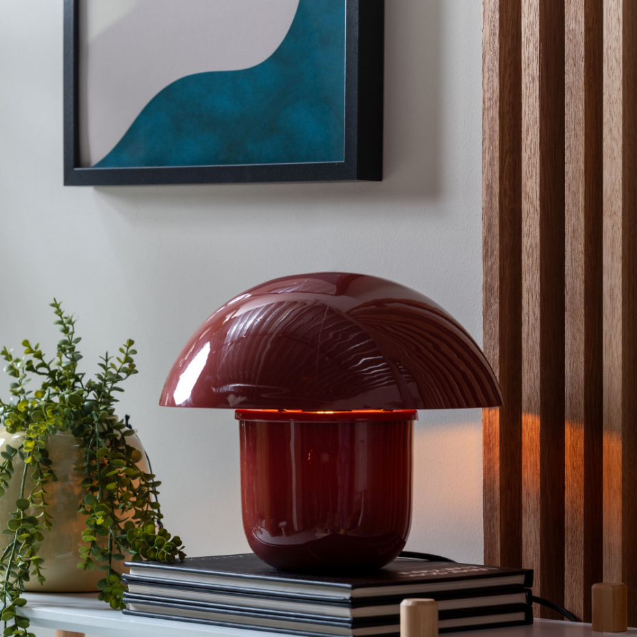 Lampe à poser champignon en métal- FAT MUSHROOM