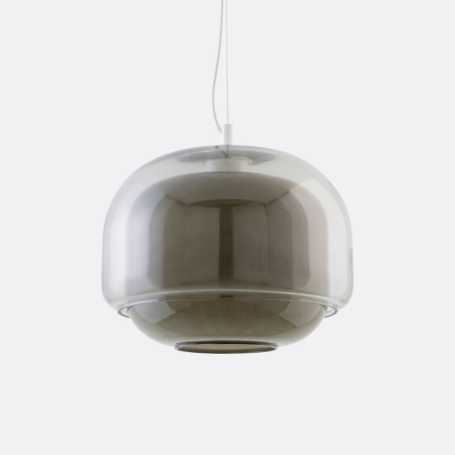Suspension en verre coloré Ø30,5 cm, KINOKO
