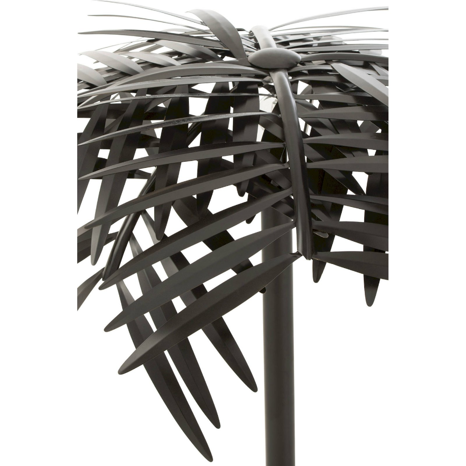 Lampe de table en métal forme feuille