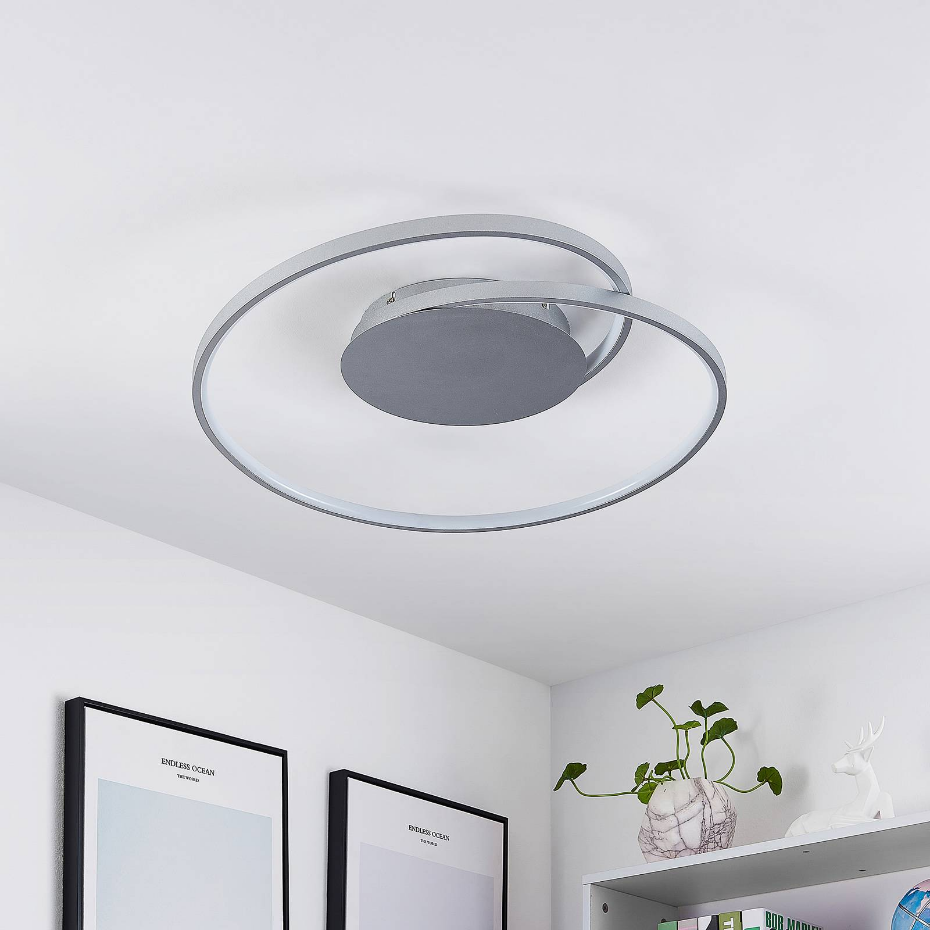 Plafonnier en métal moderneLED, Enesa