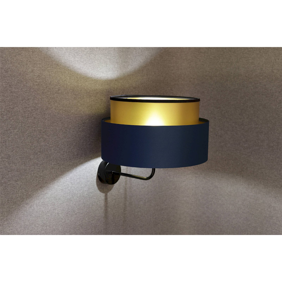 Applique murale ronde en PVC Duo ellegant